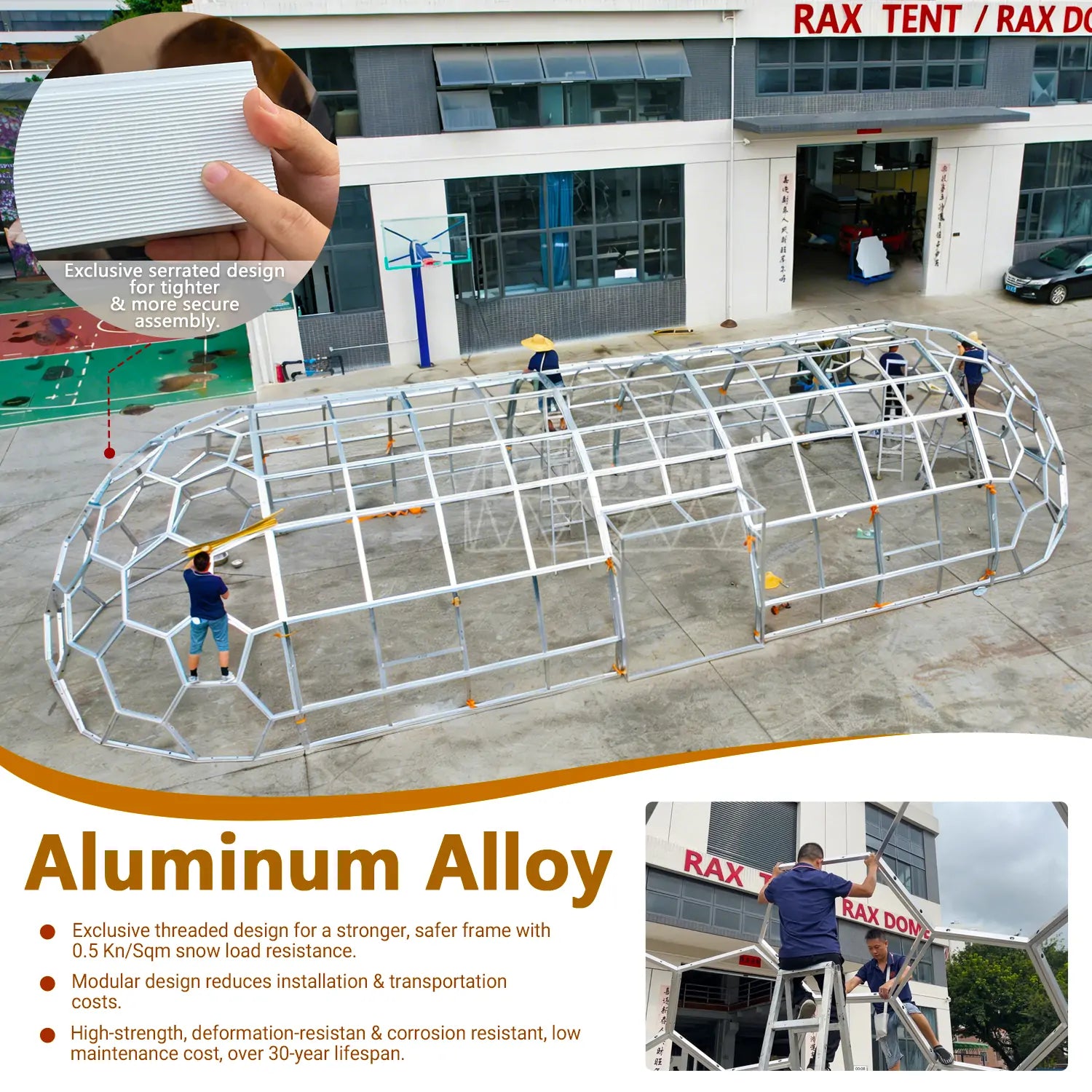 6×16M Capsule Glass Dome House for Luxury Glamping Resorts Yoga Fitting Room and Commercial Projects